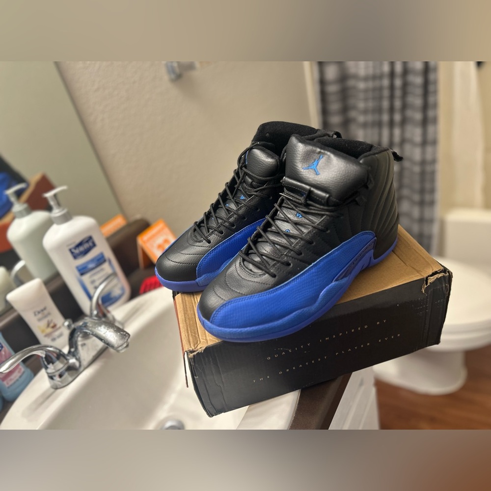 Jordan 12 Black Game Royal